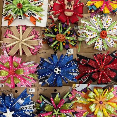 Handmade barrettes