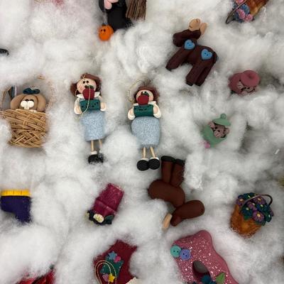 Handmade miniature, polymer figurines