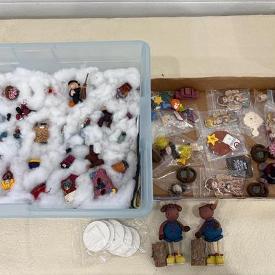 Handmade miniature, polymer figurines
