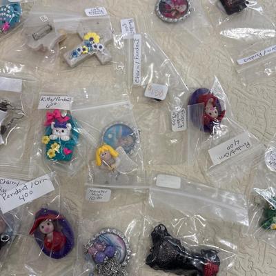 Pendants & earrings (Polymer)