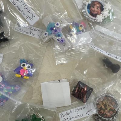 Pendants & earrings (Polymer)