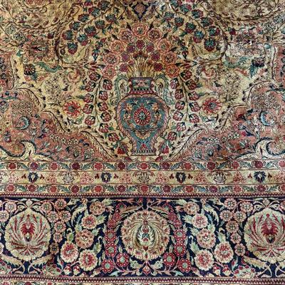 8' x 10' Hand Knotted Silk Area Rug (D-BM)