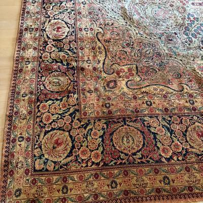 8' x 10' Hand Knotted Silk Area Rug (D-BM)