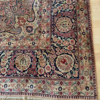 8' x 10' Hand Knotted Silk Area Rug (D-BM)