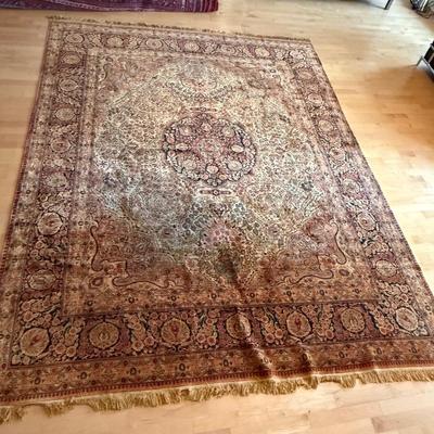 8' x 10' Hand Knotted Silk Area Rug (D-BM)