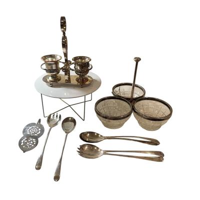 Assortment of Siver plate