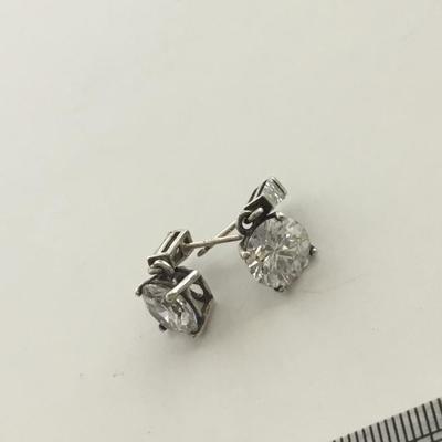 925 marked beautiful dangle earrings