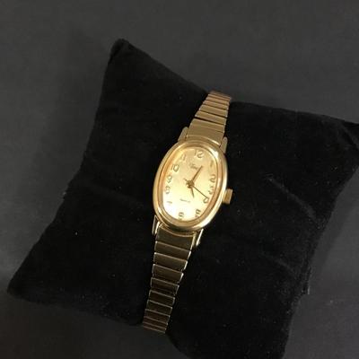 Women’s gold tone, Timex watch