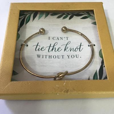 Cute gold tone bracelet