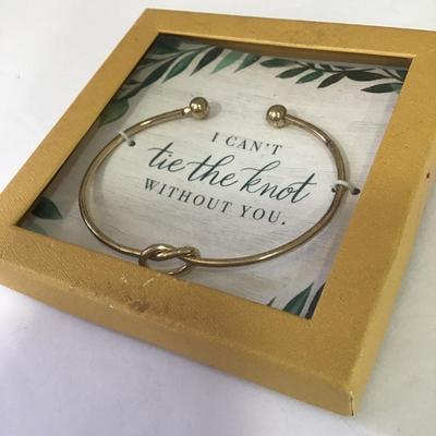 Cute gold tone bracelet