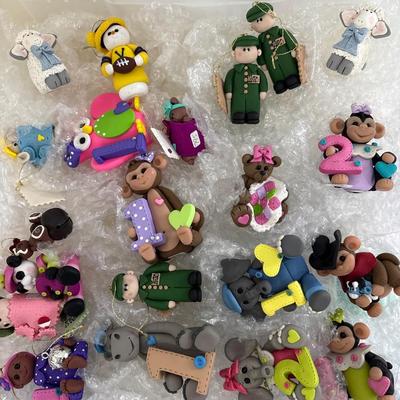 Polymer figurines from homemade