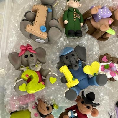 Polymer figurines from homemade