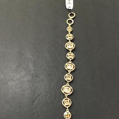 Gemma Layne, gold tone, multicolor bracelet