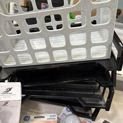 Lightbulbs, office supplies and more