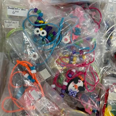 Polymer, necklaces, large group
