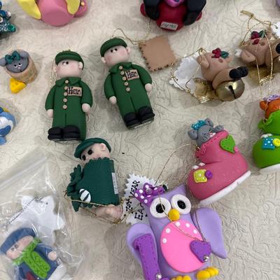 Polymer, clay figurines, handmade