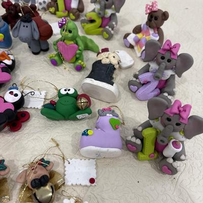 Polymer, clay figurines, handmade