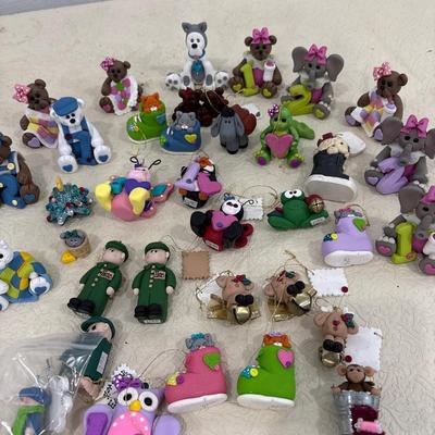 Polymer, clay figurines, handmade