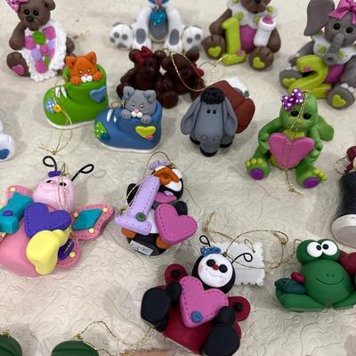 Polymer, clay figurines, handmade