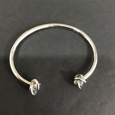 Silvertone bracelet