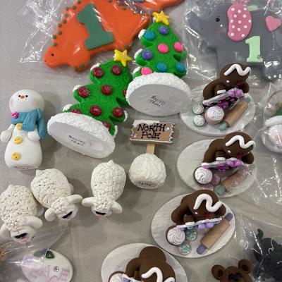 Polymer clay figurines