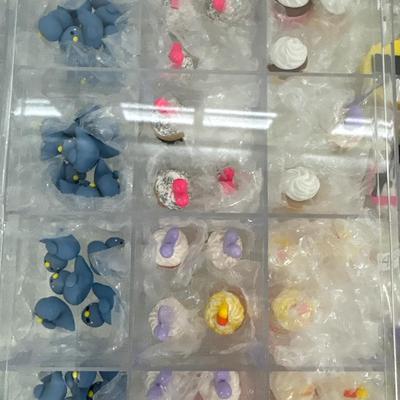 Polymer star, ornaments, and miscellaneous small figurines