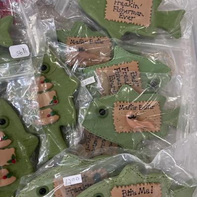 Fishing ornaments and others