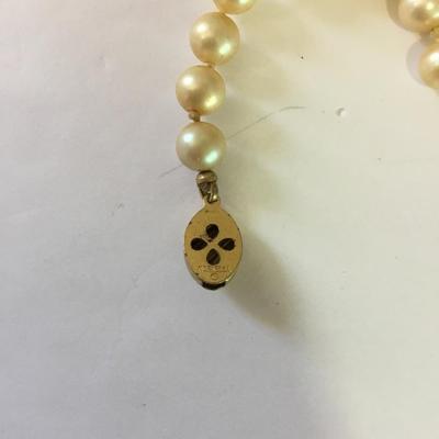 Vintage Marvella, faux pearl necklace, elegant