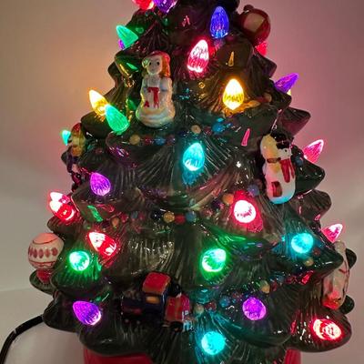 Christopher Radko Holiday Celebrations Lighted Holiday Christmas Tree