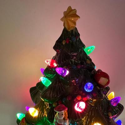 Christopher Radko Holiday Celebrations Lighted Holiday Christmas Tree