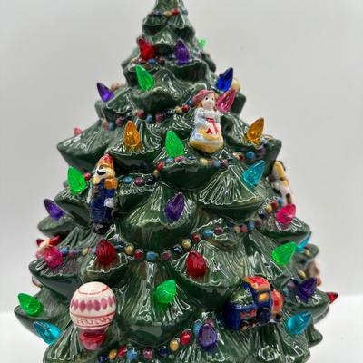 Christopher Radko Holiday Celebrations Lighted Holiday Christmas Tree