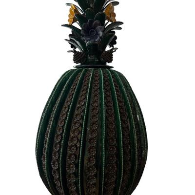 Oaxacan Ceramic Pineapple 38” Tall