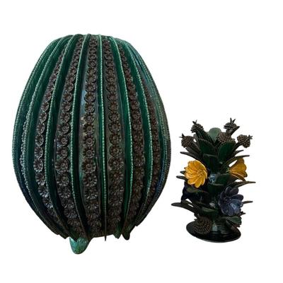 Oaxacan Ceramic Pineapple 38” Tall