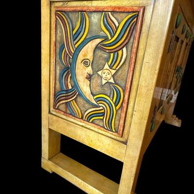 Mexican Folk Art Cabinet