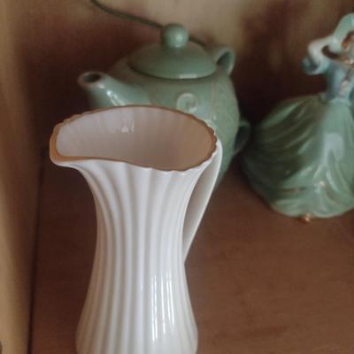 Collection of Ceramic and Pottery Vases and Other Some Lenox