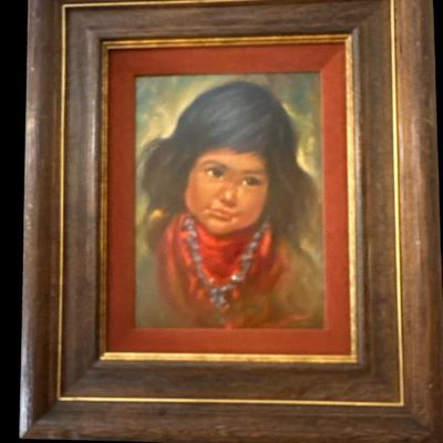 Oil on panel