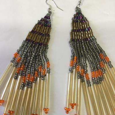 Beautiful statement earrings