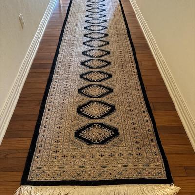 Hand Woven Wool Runner