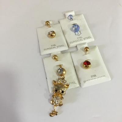 Lot of belly rings