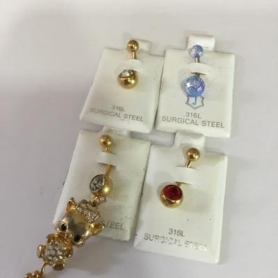 Lot of belly rings