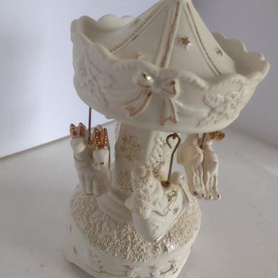 Ceramic Music Merry Go Round