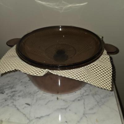 Brown vision ware Dutch oven