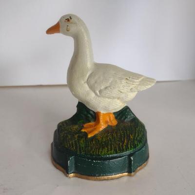 Cast Iron Duck Doorstop