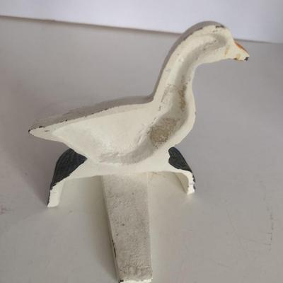 Cast Iron Duck Doorstop