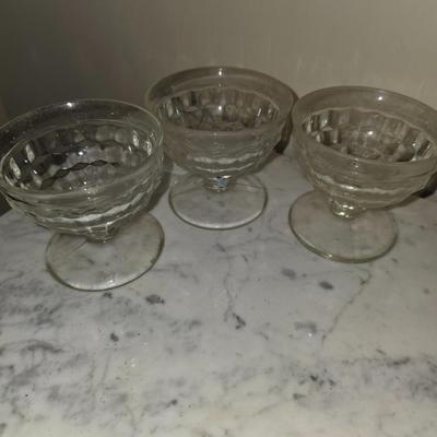 Fostoria ice cream glasses