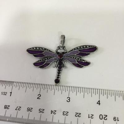 Cute dragonfly pendant or charm