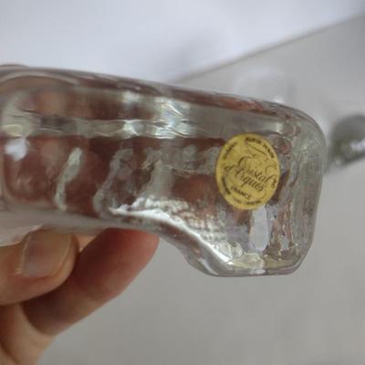 Collection of Figural Crystal Animal Themed Items