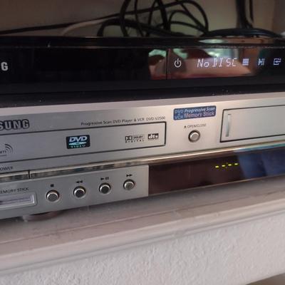 Sony Flat Screen 30" Smart TV with Samsung Blue Ray DVD and VHS Players