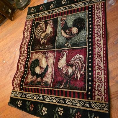 Chicken rug set