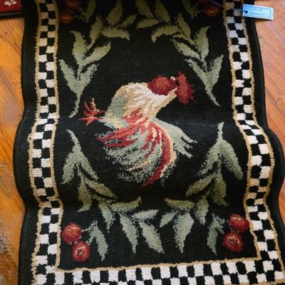 Chicken rug set